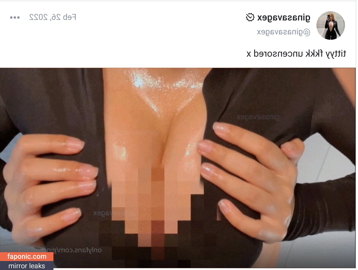 Gina Savage, Ginasavagex, https: Scurgeri de nuduri OnlyFans Fotografie #26
